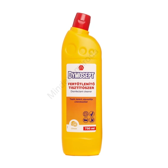 Fertőtlenítő hatású tisztítószer 750 ml Dymosept citrom
