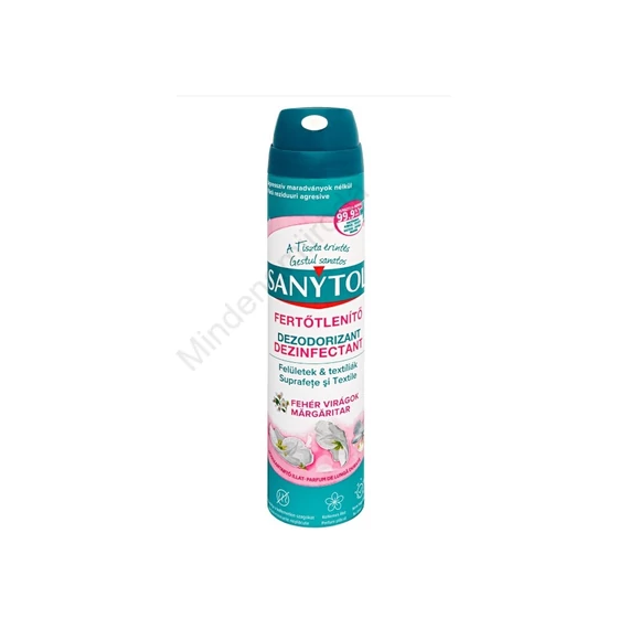 Fertőtlenítő légfrissítő 300 ml aerosol Sanytol Virág