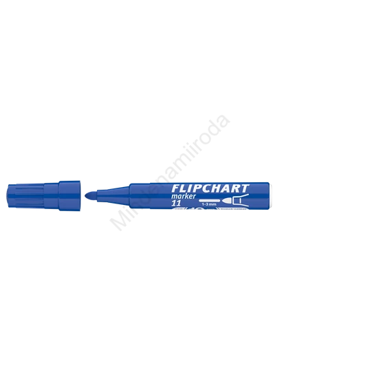 Flipchart marker vízbázisú 3mm, kerek Artip 11 kék