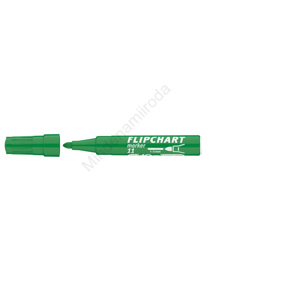 Flipchart marker vízbázisú 3mm, kerek Artip 11 zöld