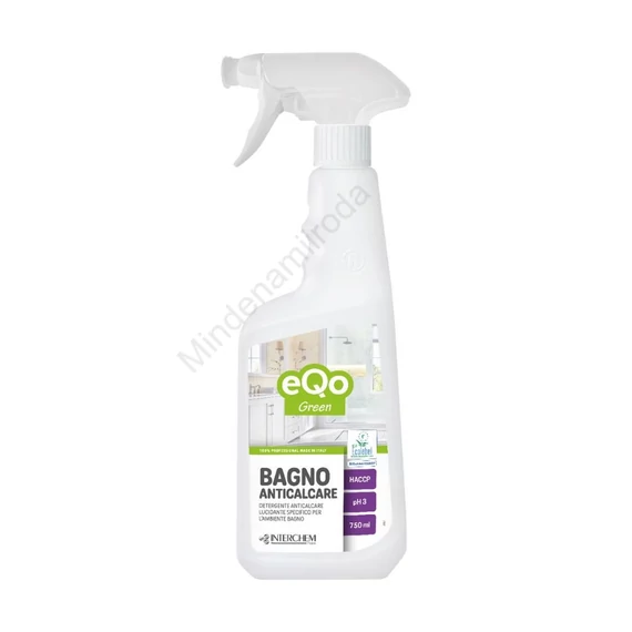 Fürdőszobai tisztítószer szórófejes 750 ml EQO green bagno anticalcare
