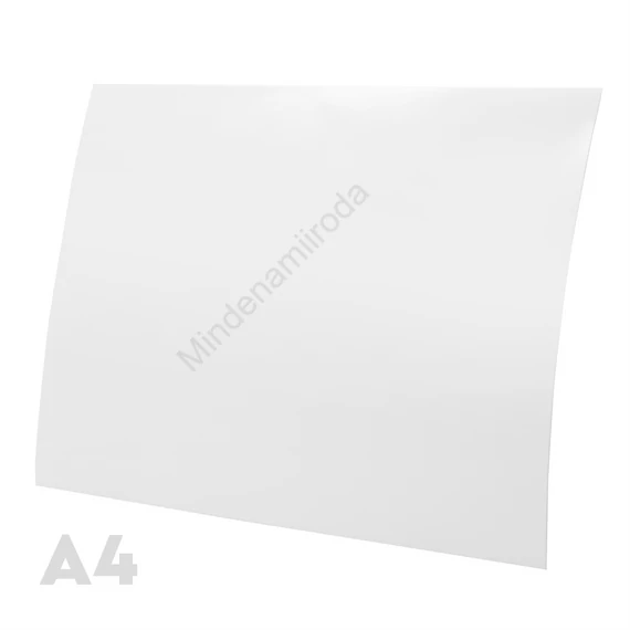 Füzetalátét A4, műanyag Bluering