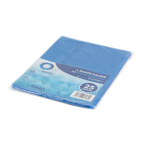 Genotherm `L` A4, 120 micron kék 25 db/csomag, Bluering®,