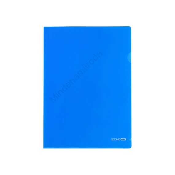 Genotherm `L` A4, PP 180 micron fényes, víztiszta, Economix kék 10db/csomag