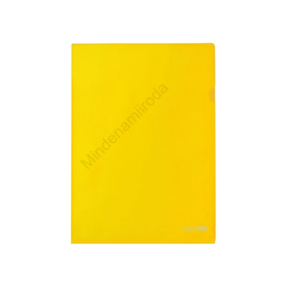 Genotherm `L` A4, PP 180 micron fényes, víztiszta, Economix sárga  10db/csomag