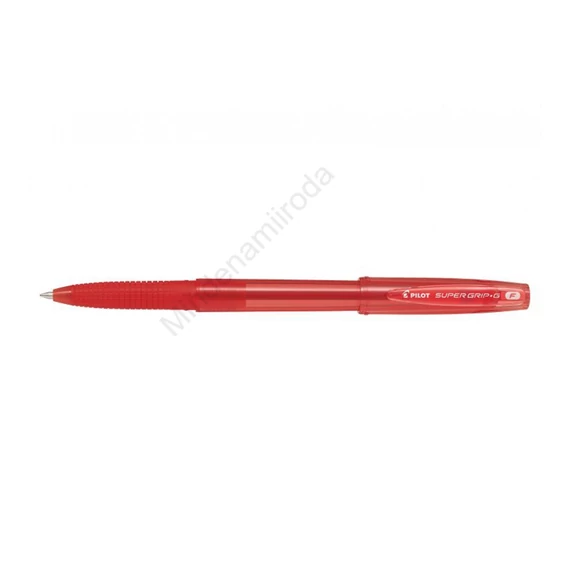 Golyóstoll 0,7 kupakos F Super Grip G Pilot, írásszín piros