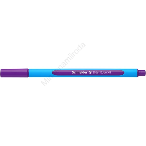 Golyóstoll 0,7mm, kupakos Schneider Slider Edge XB, írásszín lila