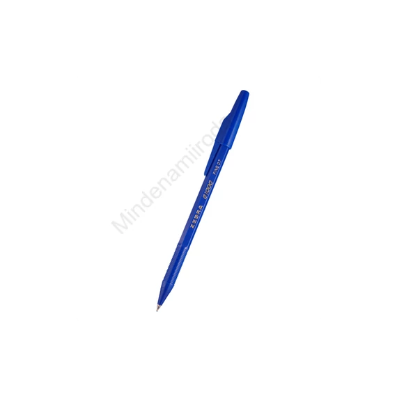 Golyóstoll 0,7mm, kupakos, kék B1000 Zebra, írásszín kék
