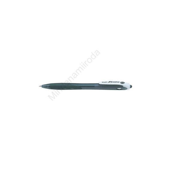 Golyóstoll 0,7mm, nyomógombos Rexgrip Fine Pilot, írásszín fekete