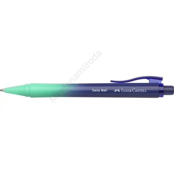 Golyóstoll DAILY BALL XB Faber-Castell színátmenetes türkiz-kék test