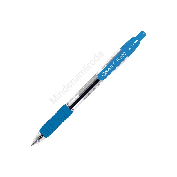 Golyóstoll Fornax F-70 grip, világos kék design, írásszín kék