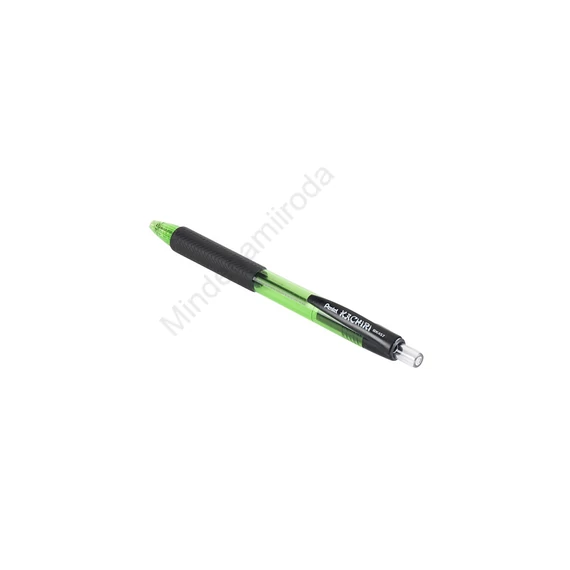 Golyóstoll 0,35mm, háromszög fogózóna Pentel Kachiri BK457D-D, írásszín zöld