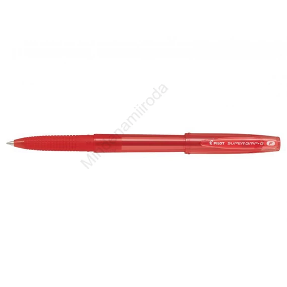 Golyóstoll 0,7 kupakos F Super Grip G Pilot, írásszín piros