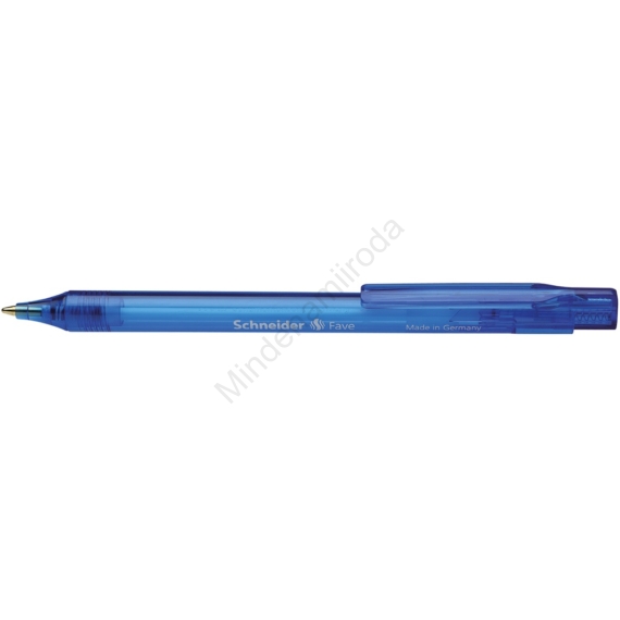 Golyóstoll nyomógombos 0,5mm, Schneider Fave, írásszín kék