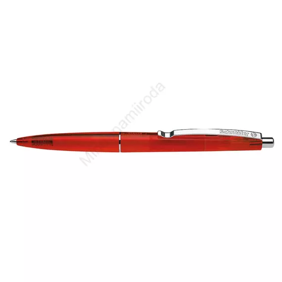 Golyóstoll nyomógombos 0,5mm, Schneider K20 ICY Colours, írásszín piros