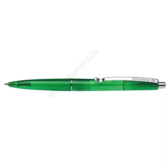 Golyóstoll nyomógombos 0,5mm, Schneider K20 ICY Colours, írásszín zöld
