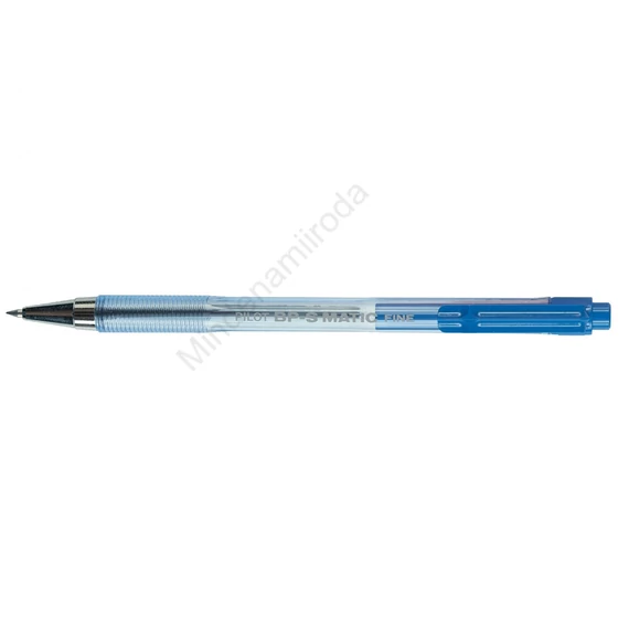 Golyóstoll 0,7mm, nyomógombos Pilot BPS Matic Fine, írásszín kék