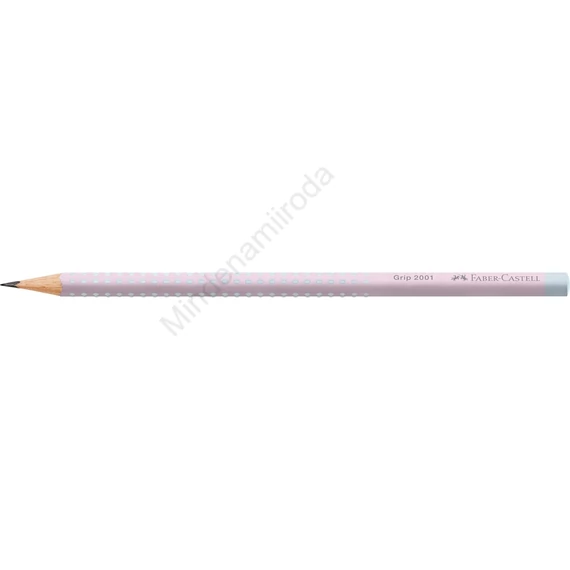 Grafitceruza B, háromszögletű GRIP 2001 Faber-Castell rózsa-égkék test