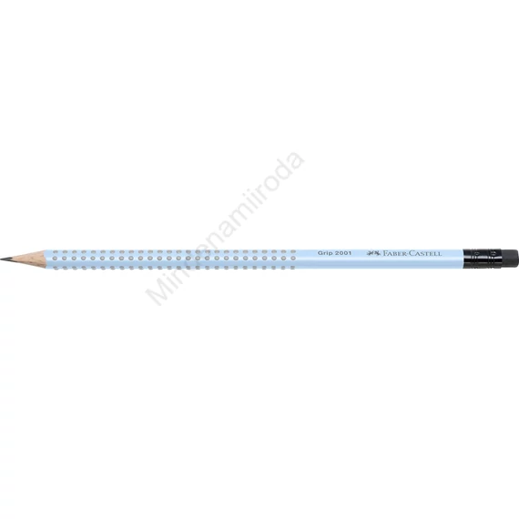 Grafitceruza B,radíros háromszögletű GRIP 2001 Faber-Castell égkék test