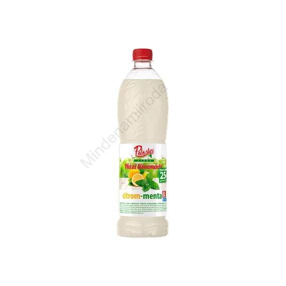 Gyümölcsszörp 1l, házi limonádé Pölöskei