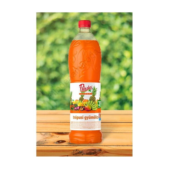 Gyümölcsszörp 1l, trópusi Pölöskei