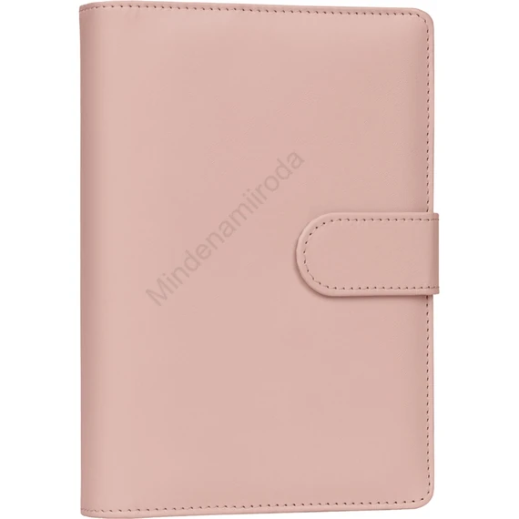 Gyűrűs kalendárium heti beosztású blush pink 125x190mm, Presco