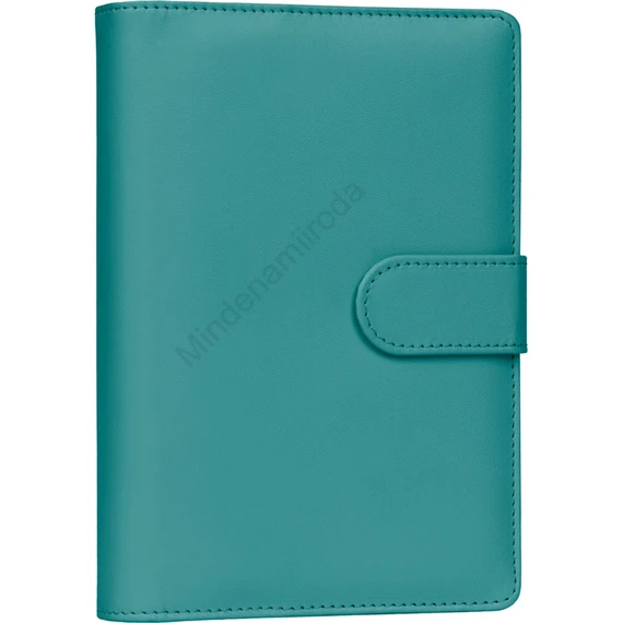 Gyűrűs kalendárium heti beosztású turquoise 125x190mm, Presco