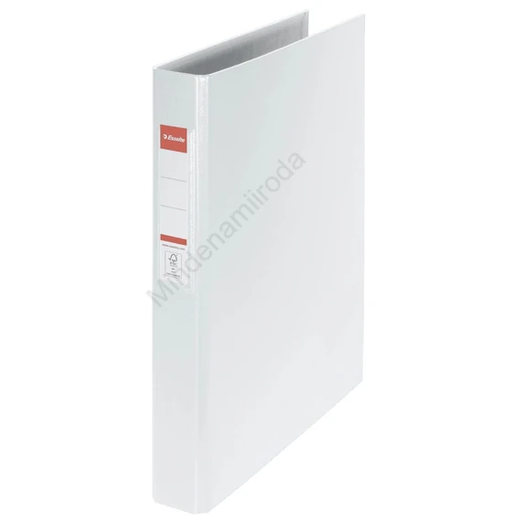 Gyűrűskönyv A4, 4,2cm, 4 gyűrű, PP Esselte Standard Vivida fehér