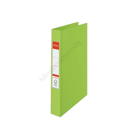 Gyűrűskönyv A4, 4,2cm, 4 gyűrű, PP Esselte Standard Vivida zöld