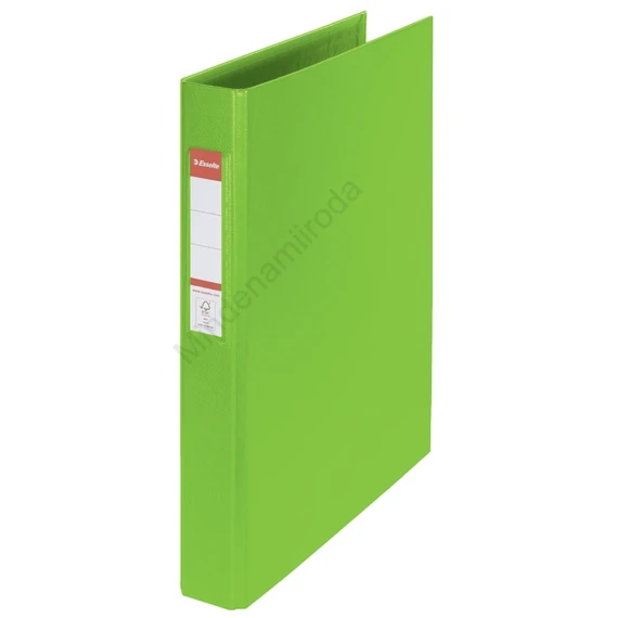 Gyűrűskönyv A4, 4,2cm, 4 gyűrű, PP Esselte Standard Vivida zöld