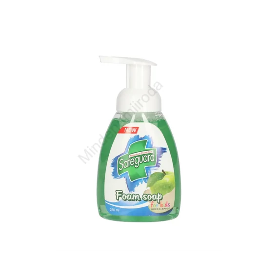 Habszappan pumpás 250 ml Safeguard zöldalma