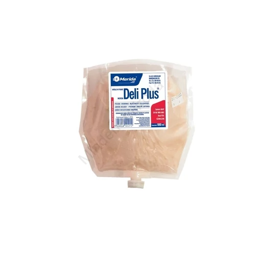 Habszappan utántöltő 880 ml Deli Plus Merida banán illattal