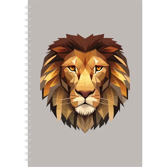 Határidőnapló InSpiral A5 heti, fehér lapokkal Lion Dayliner 2027.