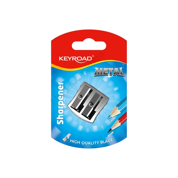 Hegyező 2 lyukú fém Keyroad Metal