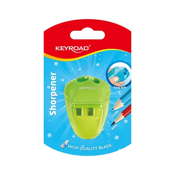 Hegyező 2 lyukú tartályos Keyroad Starfish vegyes színek