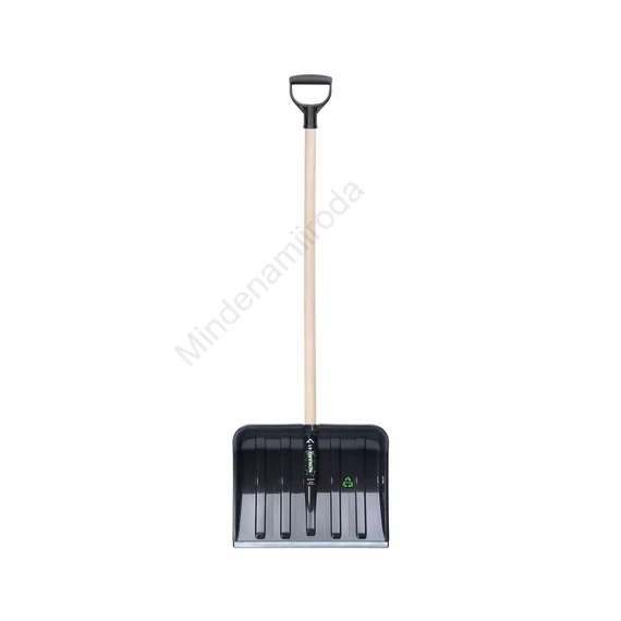 Hólapát 47 cm széles műanyag fej fa nyél