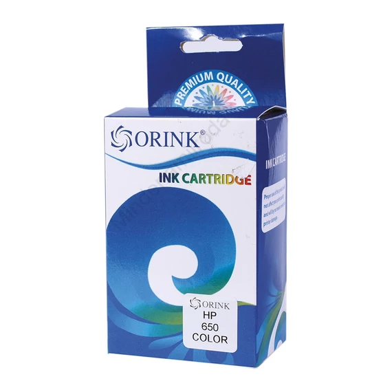 Utángyártott Hp 650/CZ102AE tintapatron color ORINK