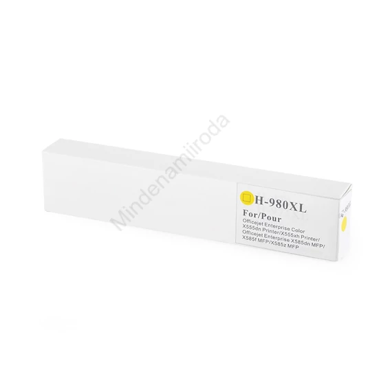 Utángyártott Hp 980/D8J09A tintapatron yellow ORINK