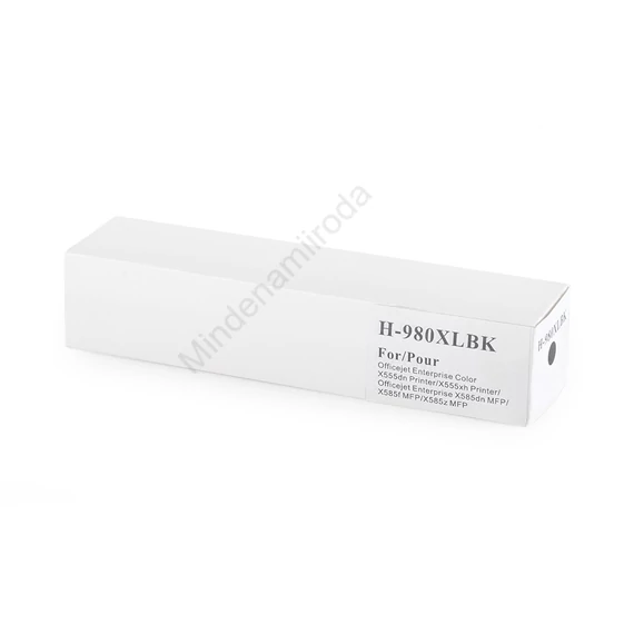 Utángyártott Hp 980/D8J10A tintapatron black ORINK