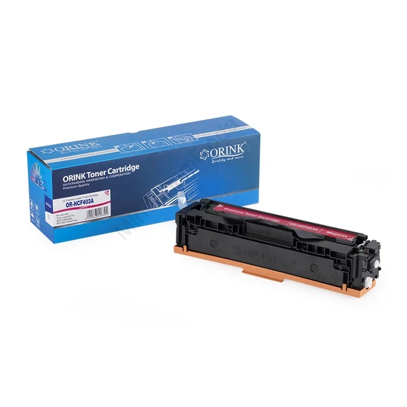 Utángyártott Hp CF403A toner magenta ORINK