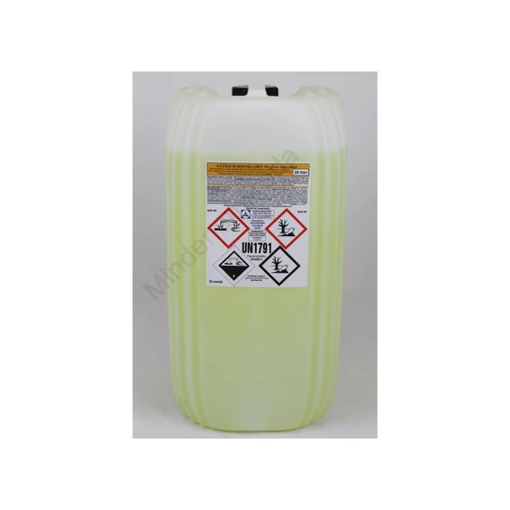 Hypo ipari Nátrium hypoklorit 150 g/liter 20 liter