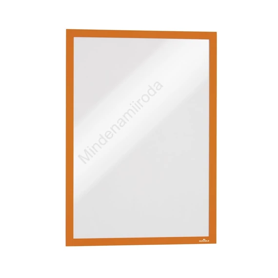 Infókeret A3, XXL csomag, 6 db/csomag, Durable Duraframe® narancssárga
