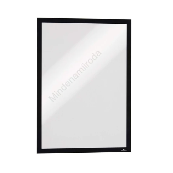 Infókeret A4, 5 db/csomag, Durable Duraframe® Magnetic fekete