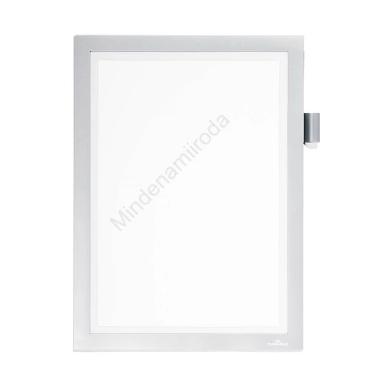 Infókeret A4, mágneses záródás Duraframe® NOTE ezüst