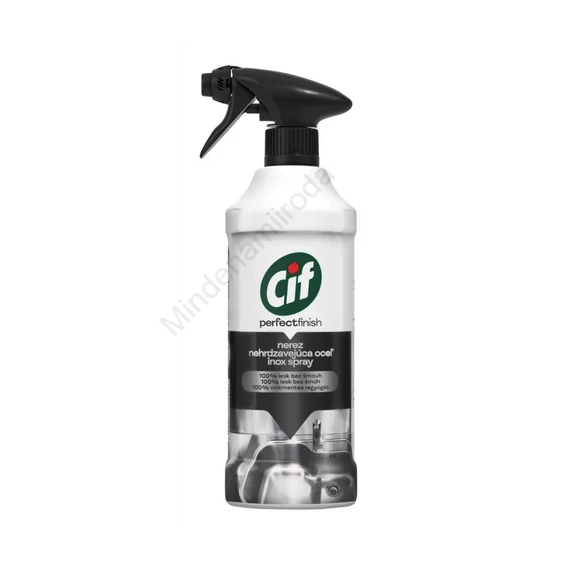 Inox tisztító szórófejes 435 ml Perfect Finish Cif