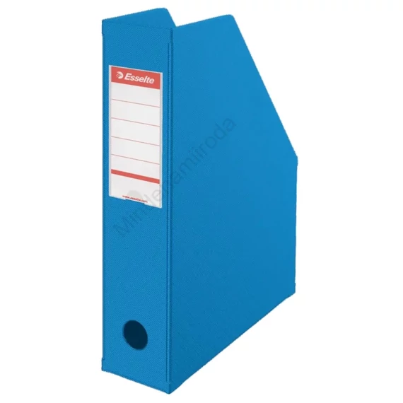 Iratpapucs 7cm, PVC/karton összehajtható Esselte Vivida kék
