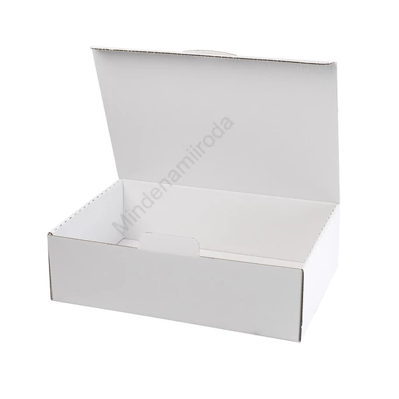 Irattári doboz A3, 460x320x135mm, mindkét oldalán fehér Bluering®