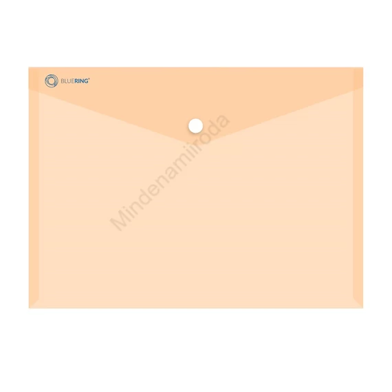 Irattartó tasak A4, PP patentos Bluering® transzparens narancs
