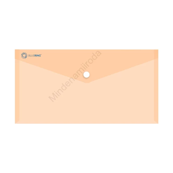 Irattartó tasak DL `csekk` patentos PP Bluering® transzparens narancs