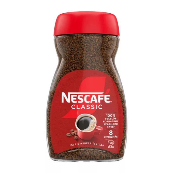 Kávé Instant, 100g, üveges Nescafé Classic